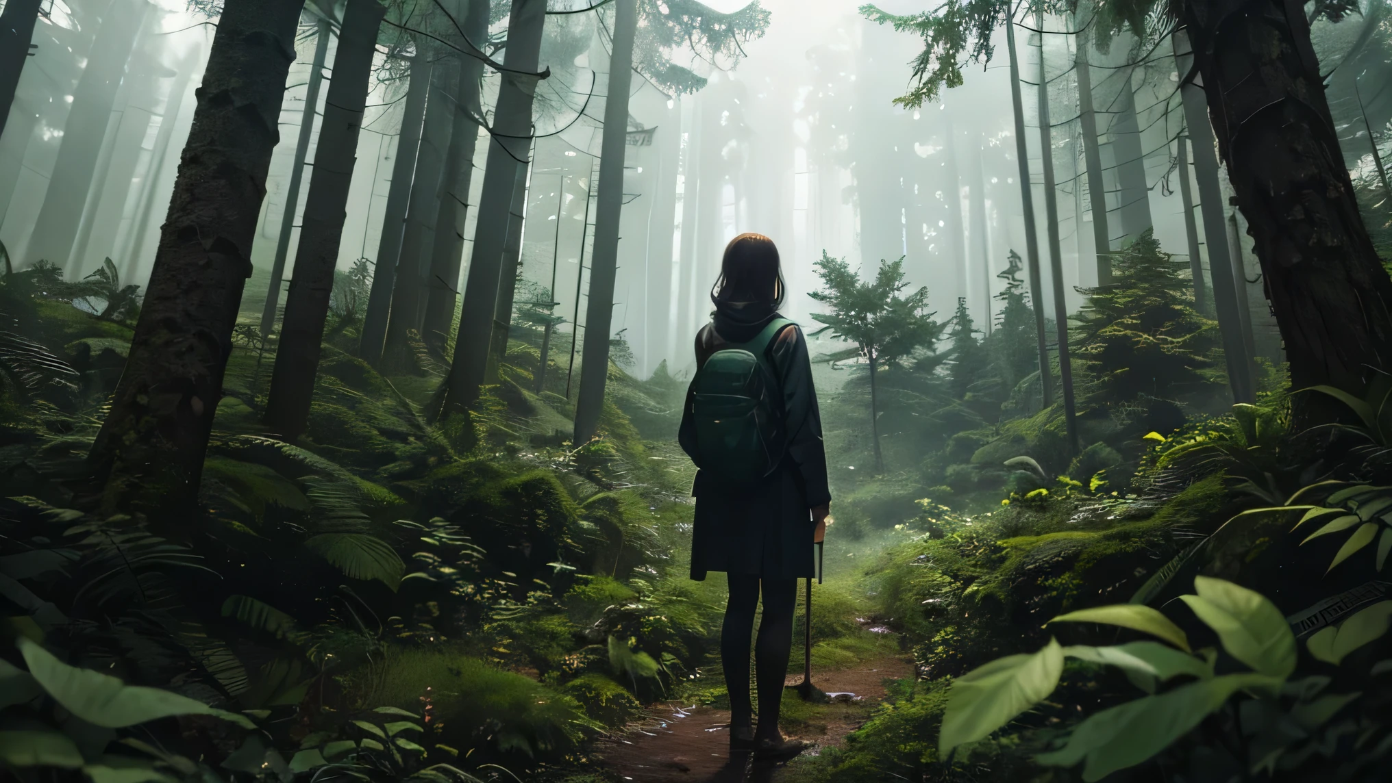 The story of the dead ecologists in the forest serves as a dark allegory about the respect and humility needed when exploring complex and mysterious ecosystems. She warns about the consequences of invading natural domains with selfish intentions, highlighting the importance of approaching nature with reverence and care.