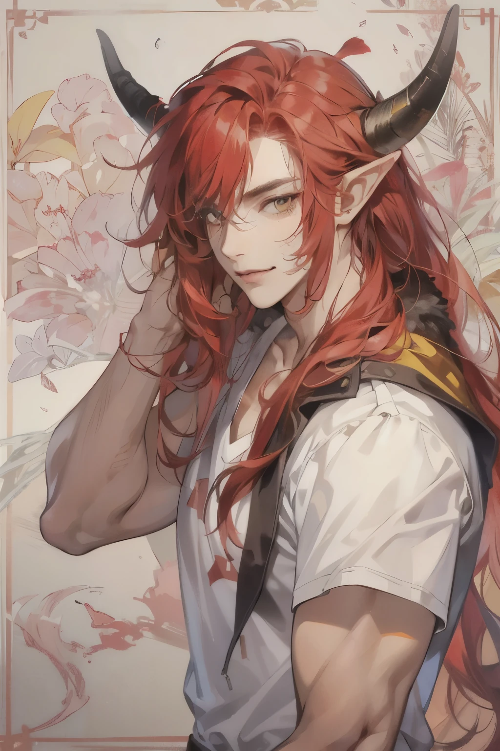 Red hair、No corners
