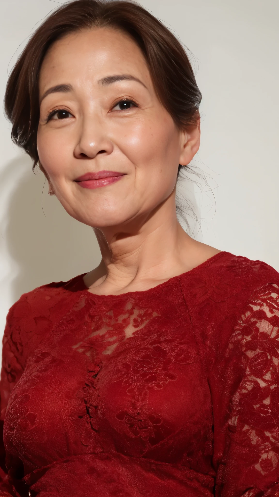 (((close up of face))):1.3, ((Super high quality)):1.5, ((alone)):1.5((remove background)), ((Super beautiful)), ((mature woman)):1.3, ((Focused)), (in the spotlight), (((後期senior citizen))):1.3, adult videos, obscene, Vulgarity, describe the lips correctly, red lipstick, photorealistic, senior citizen,mature woman, flashy face, highest quality, super high quality, realistic, super dense skin, perfect body, (1 Japanese mature woman), (erotic), 120 years old, big breasts, Bewitching, Glamour, sexy, pure white skin, looking at the viewer,