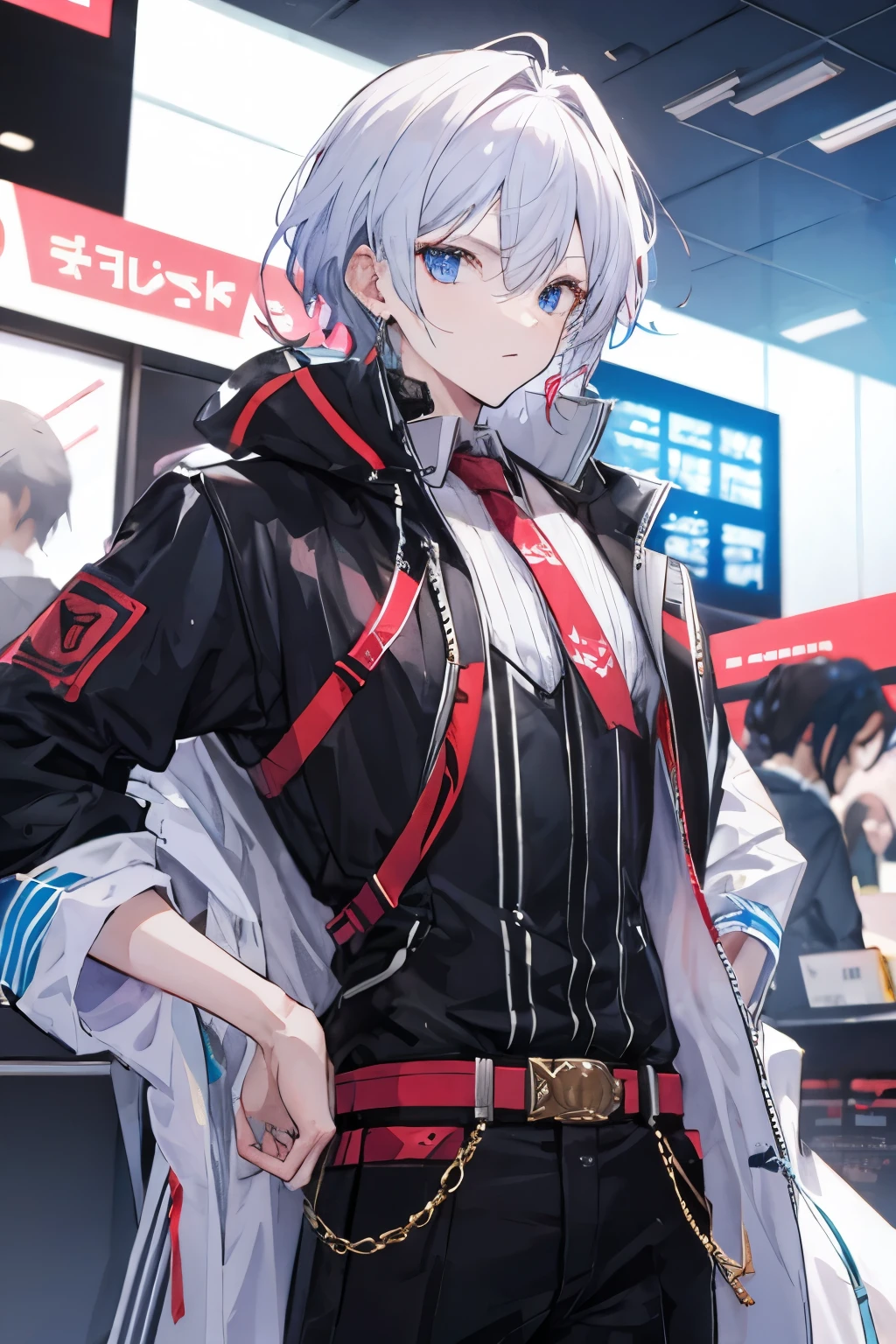 male、mesh



