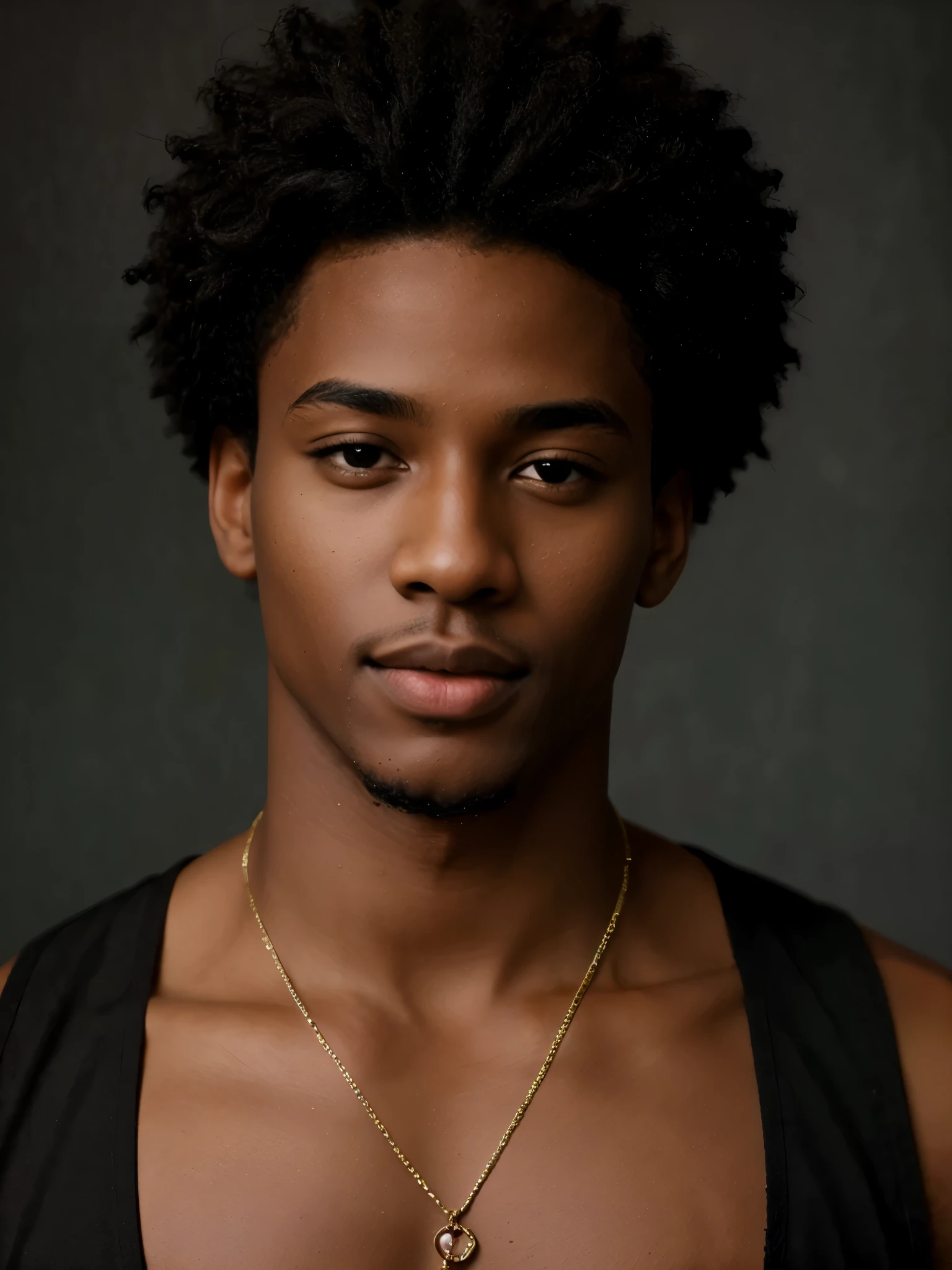 pretty black boy , realistic