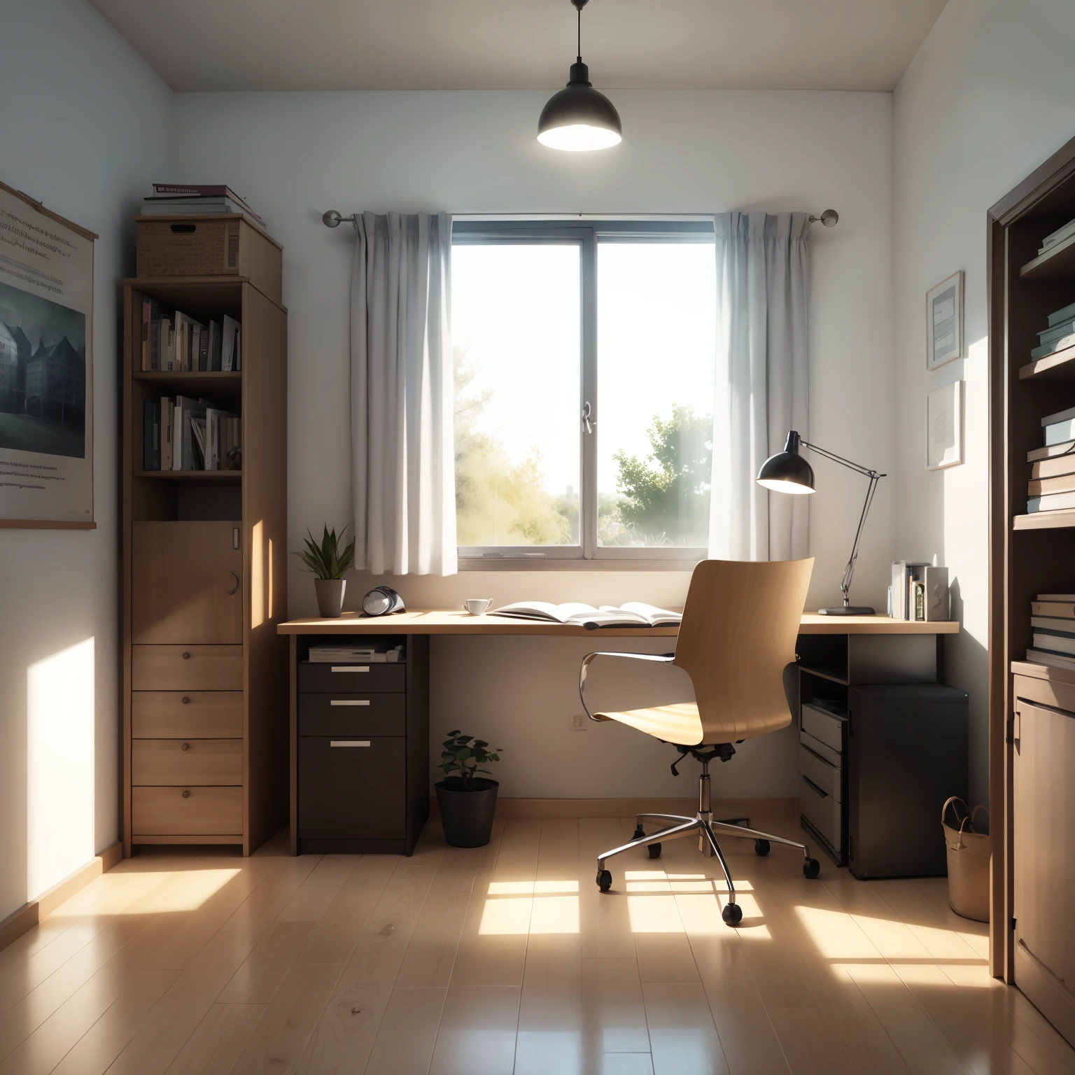poster " room for study rent"