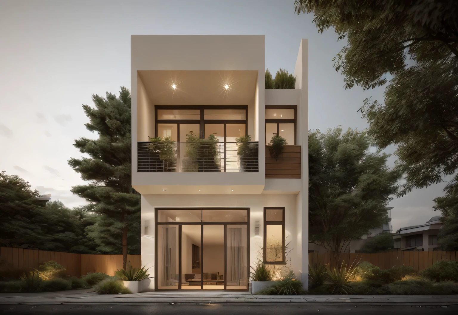 a drawing of a house with a lot of windows and a lot of rocks, architectural sketch, architecture drawing, by Elena Guro, architectural concept, architectural concepts, architectural rendering, architectural illustration, beautiful rendering, realistic architecture, drawing architecture, by Radi Nedelchev, high quality architectural art, concept house, architecture art, architecture design, by Nikola Avramov,beautiful and realistic photos, busy surrounding space, realistic trees, surrounding landscape is the city, soft light, late afternoon
