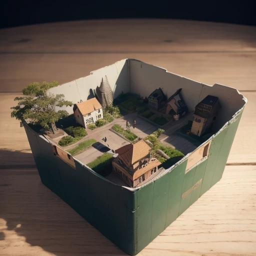 3598年Mars realistic model, (split ends, original photo, best quality, masterpiece:1.4),Steampunk Cyberpunk 6820 City,(CyberpunkMars light:1.3), Mars (related to land),(in a small nature box:1.3),Isometric, small nature, landscape on foundation,landscape,