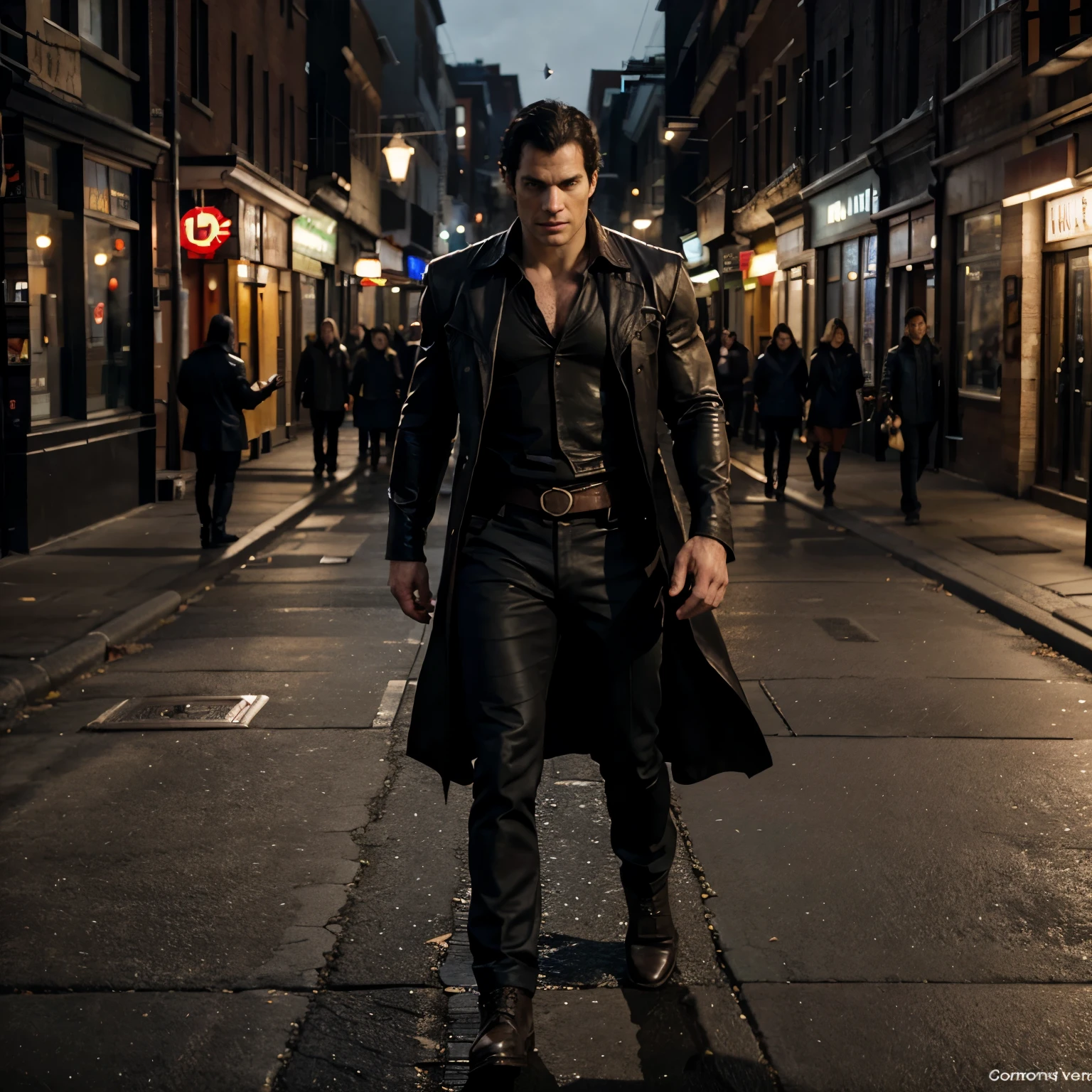 Henry cavill as dante from devil may cry 5