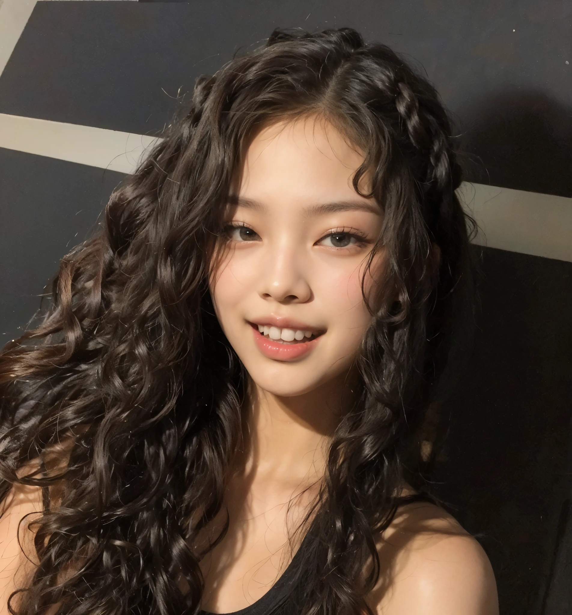 jennie blackpink, seios fartos, seios grandes, jenny, jennie cacheada, cabelo encaracolado, jenny