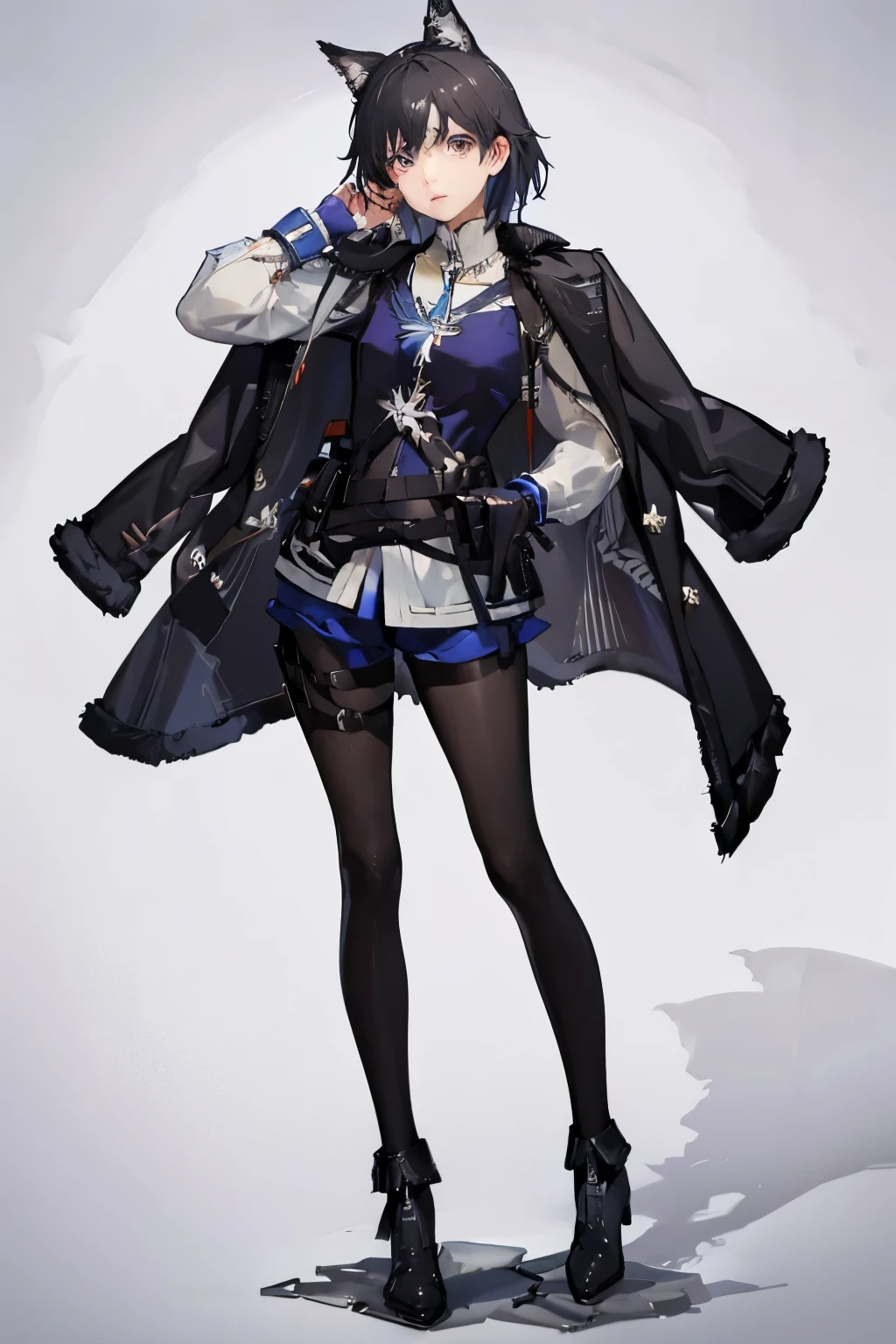 masterpiece, best quality, (1 teenager), ((male)) short brown hair, eyes (hazel), ((well defined eyes)), cool pose, full body image, member's only jacket