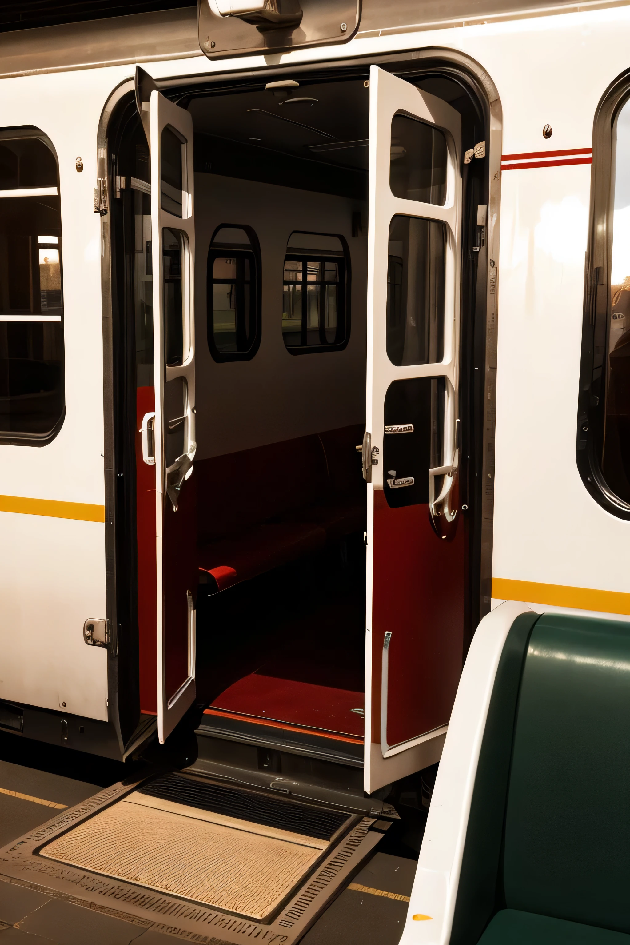 train，beautiful，best image quality，Inside the car