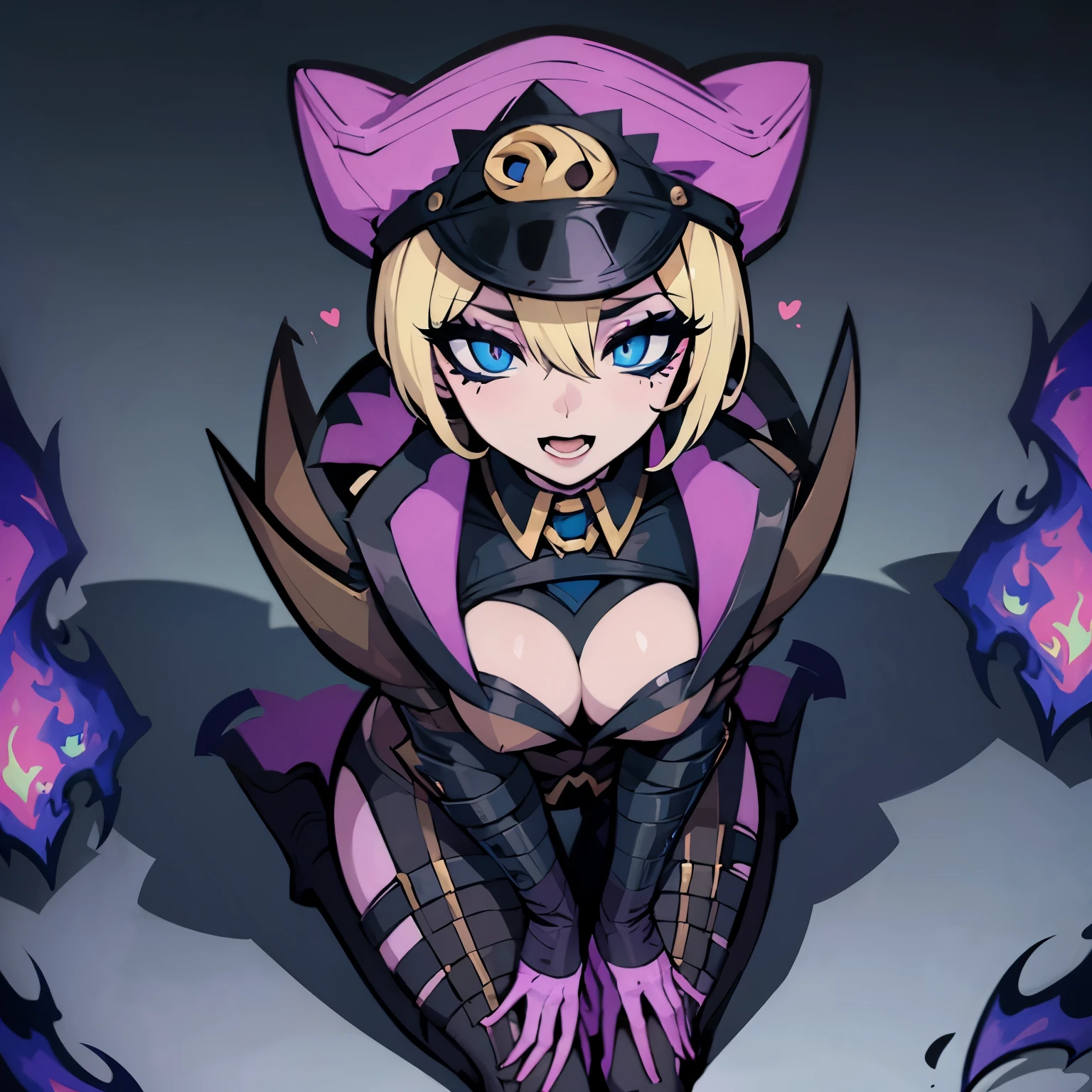 Evelynn from league, thick thighs, cum, cumming, orgasm, nude, cum all over, full body, no clothes