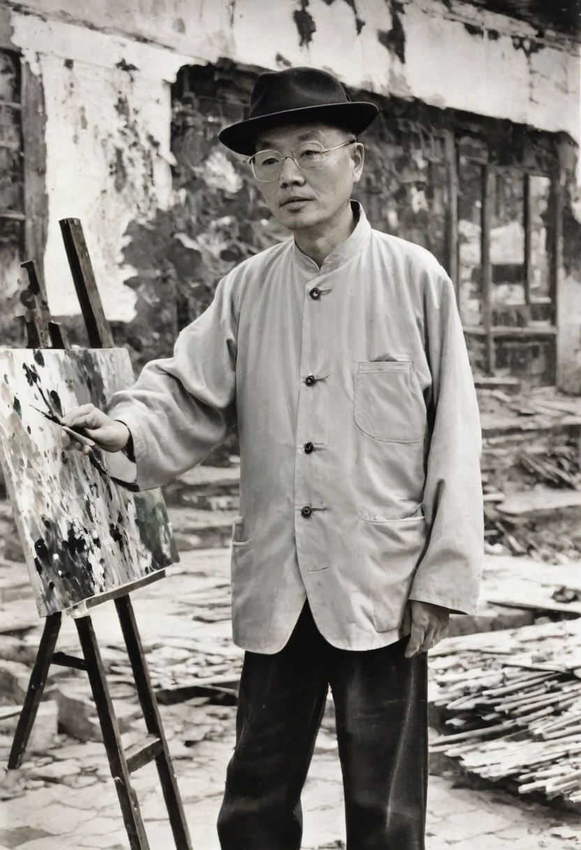 Wu Guanzong, the painter Photograph