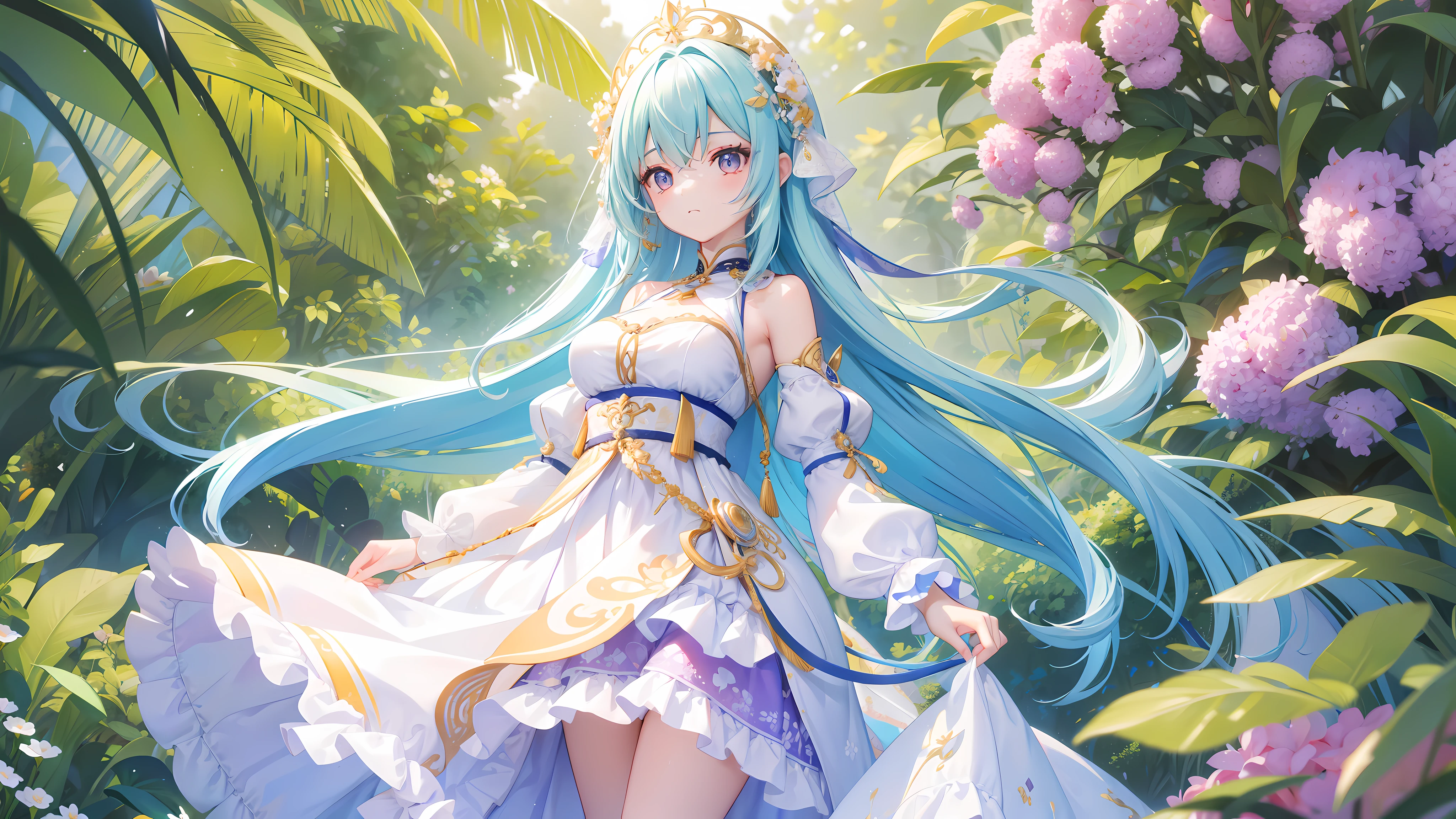 Beautiful and charismatic characters,Her appearance is very eye-catching。Have silky long hair,return有一双明亮的大眼睛,Her face is very delicate,Give people a kind of tenderness、elegant feeling。return,Teresa return wore a white dress,The design of this dress is very beautiful,It return suits her figure very well。tropical garden,Lavender flower garden,Generally speaking,charming appearance,Many players have fallen in love with it。
