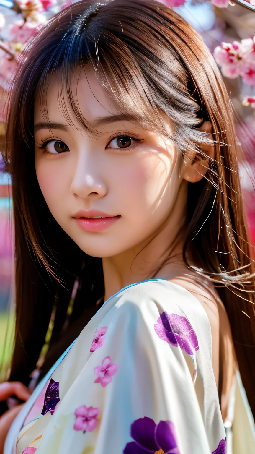 ( (in 8K:1.27)、top-quality、​masterpiece、超A high resolution:1.2) Photos of beautiful Japan women、bustup (Beautiful fece:1.1)、Dramatic light、Light pink outfit