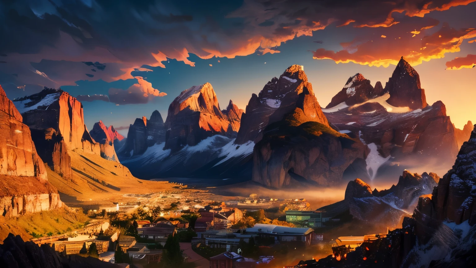 a puzzle piece with a sunset scene and mountains in the background, a jigsaw puzzle inspired by Johfra Bosschart, Artstation contest winner, fantasy art, 4k highly detailed digital art, dan mumford and albert bierstadt, 4k detailed digital art, detailed painting 4 k, epic surrealism 8k oil painting, 4 k highly detailed art, sci - fi landscape
