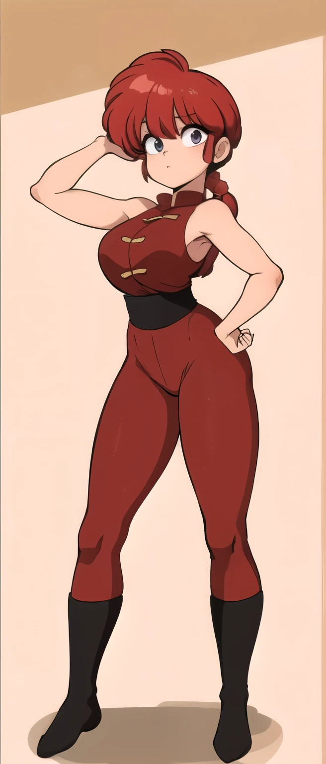 Ranma saotome, Cabello rojo, pelirroja, conejita