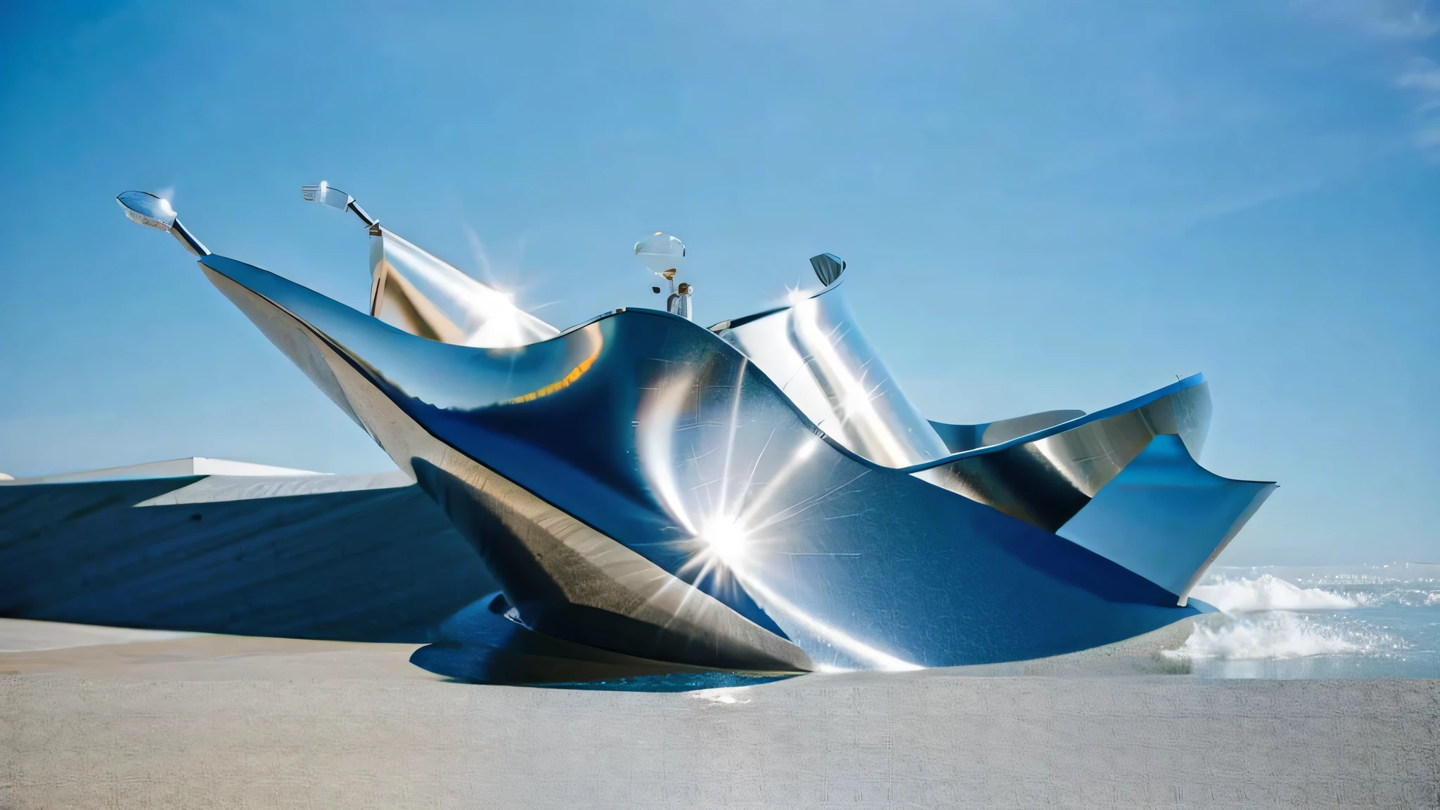 milk splash sculpture,Stainless steel,best quality