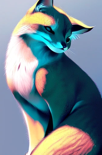 (best quality,4k,8k,highres,masterpiece:1.2),ultra-detailed,(realistic,photorealistic,photo-realistic:1.37),illustration,exquisite details,sharp focus,vivid colors,surreal,Japanese traditional art:1.1,portrait,neutral colors,soft lighting,eye-catching composition,fox-like,striking combination of animals,abstract expression,graceful movement.