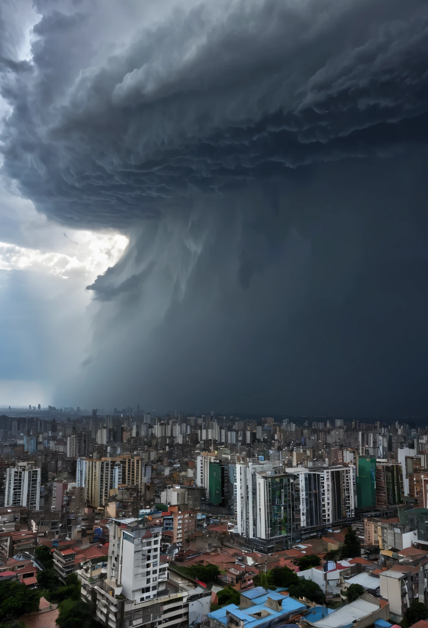 UN ANGEL OSCURO DESATA UNA TORMENTA EN UNA GRAN CIUDAD