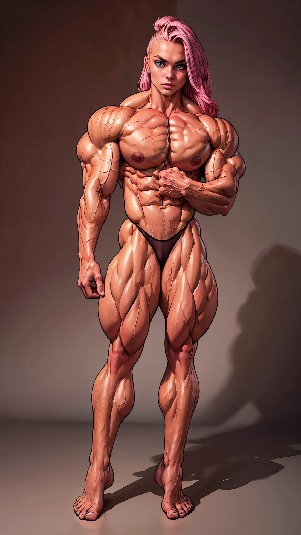 muscular leg