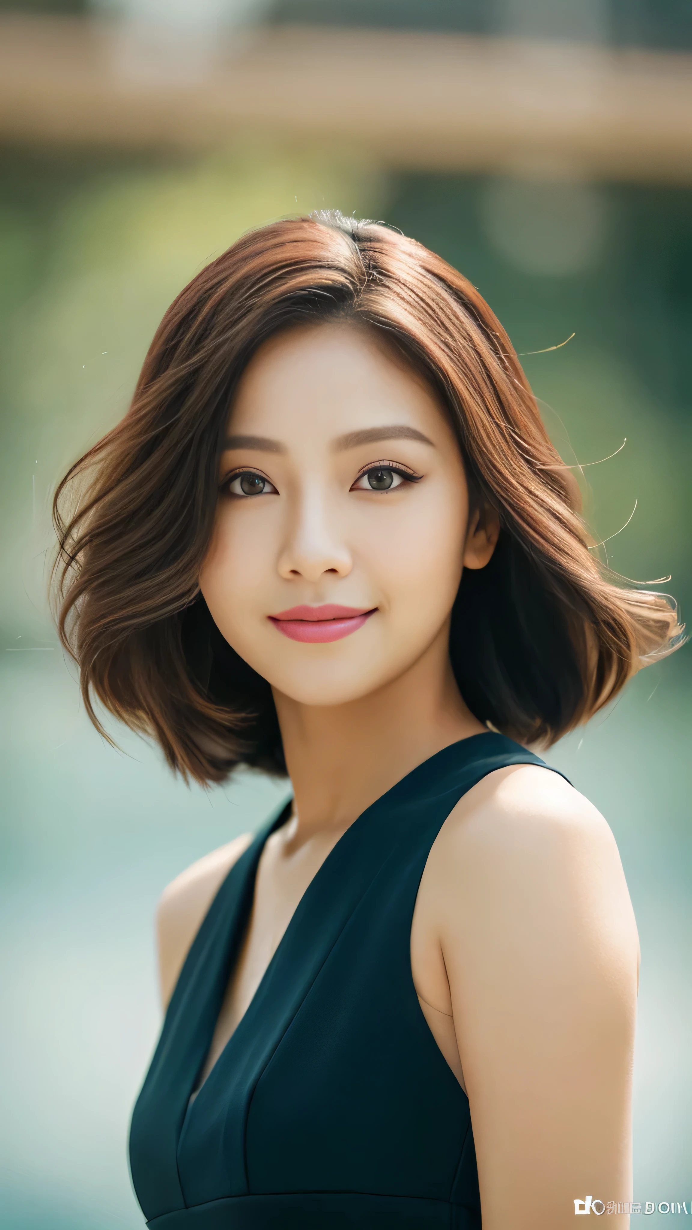 (32K:1.5), 1 girl,light smile,whole body,simple background, (realistic:1.4), (Indonesian actress:1.3),
(Indonesia&#39;unparalleled beauty:1.4), (ultimate beauty:1.4), masterpiece,4k,8k,(masterpiece,ultra high resolution:1.5),(masterpiece,photo-realistic:1.5),masterpiece,fine eyes,masterpiece,detailed face, Perfectly balanced face, looking at camera, hair blowing in the wind, Beautiful skin like porcelain, beautiful eyes, Ring-shaped eyes, 