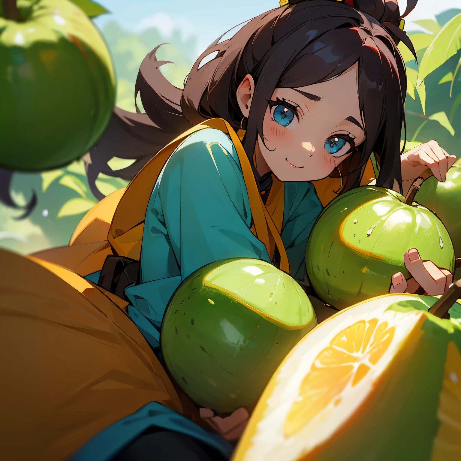 Japanese sucking a banana