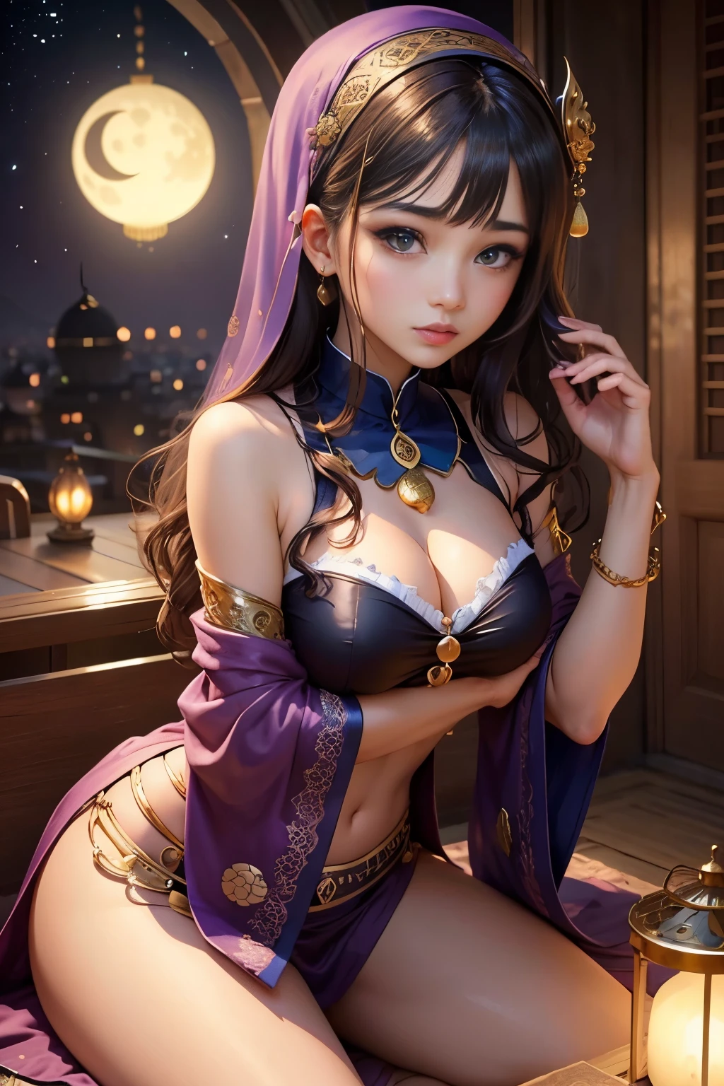 Nice girl, Ramadan 🌙 🏮