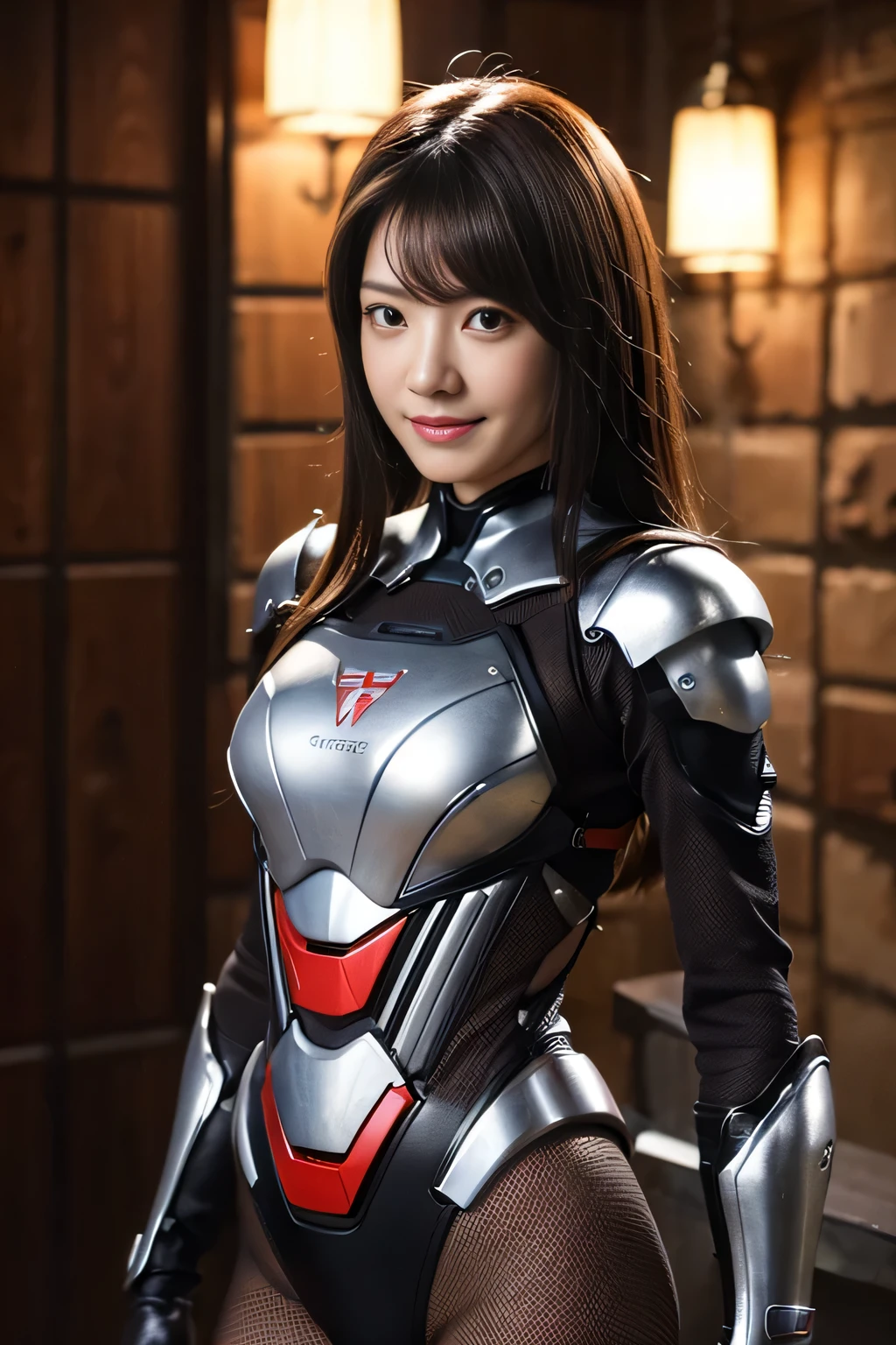 (High resolution,masterpiece,highest quality,Very detailed CG, anime, official art:1.4), realistic, photograph, amazing detail, everything is complicated, shiny and glossy,Amazing number of layers, 8K wallpaper, 3D, sketch, cute, figure,( alone:1.4), perfect female proportions,villain's daughter, (Fusion of dark brown cockroach and lady:1.4), (brown cockroach woman:1.2), (brown cockroach woman:1.2), (Fusion:1.2), (alone:1.4), (evil smile:1.2), muscular, abs, (Cockroach brown exoskeleton bio insect suit:1.4), (Cockroach brown exoskeleton bio insect armor:1.2), (brown transparent cockroach feathers:1.4), (Antennae of brown cockroaches:1.3),
