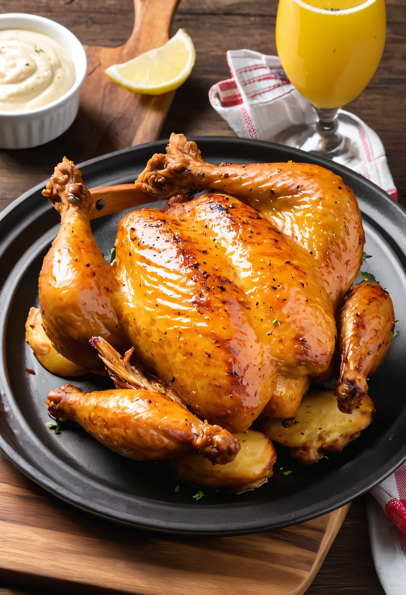Pollo broaster