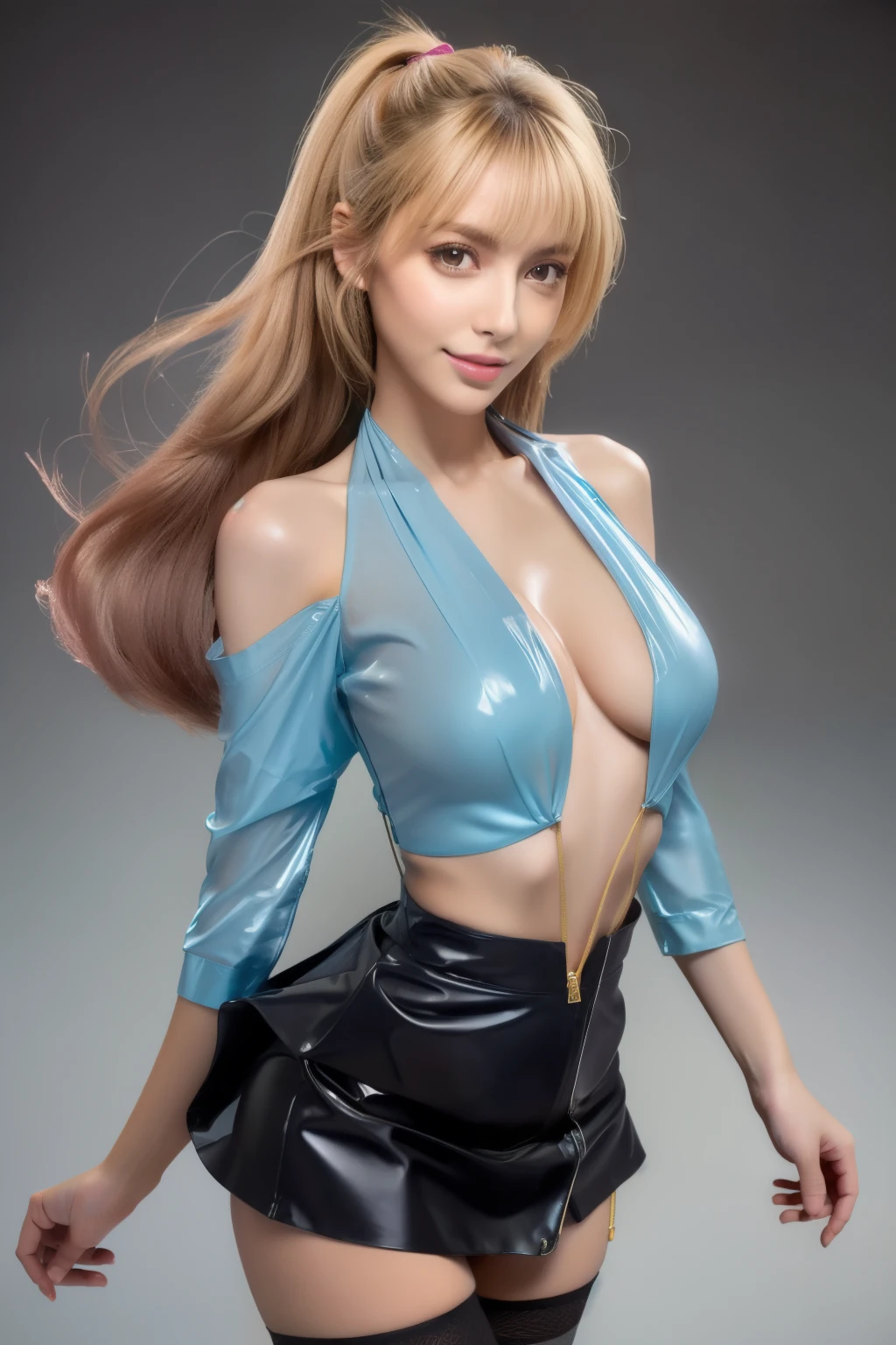 32k,8k,highest quality、luxury hotel lounge、(Wearing a small, tight, ultra-thin latex high-leg slingshot swimsuit、
Stretch your legs apart to show your crotch、Panties that dig into the crotch)、(Outstanding nipple contours)、
(perfect pink outline)、toned body、beautiful slim、fit、japanese idol、open your mouth、perfect hands、perfect fingers、perfect teeth)、
brown hair twintails、small micro skirt、big cleavage、beautiful perfect figure woman、((big breasts、slim abs、Highly detailed face and skin texture、
detailed eyes、double eyelid、perfect anatomical body proportions、hard disk、nffsw、Nikon Z9 80mm lens、master piece)