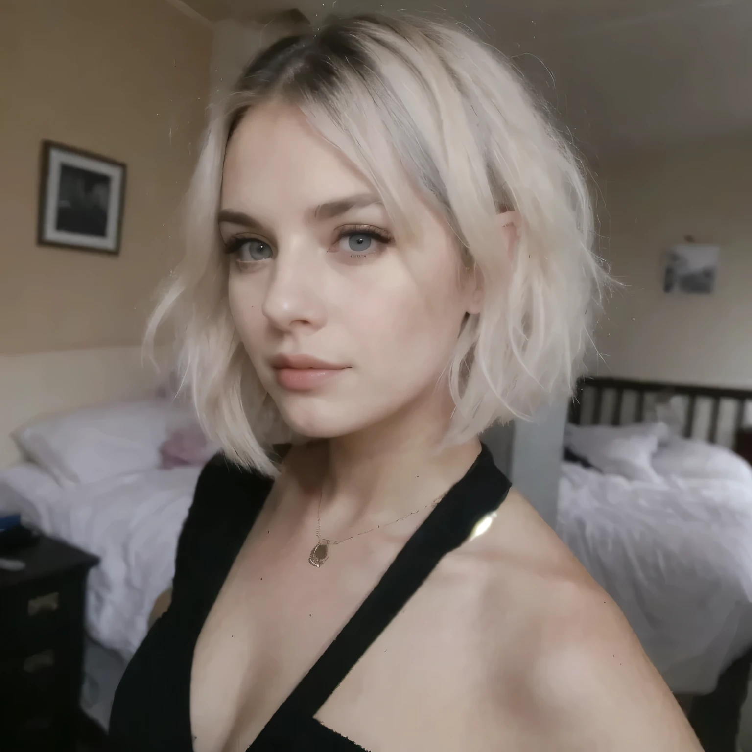 (((Ultra detailed gray eyes))), big breasts