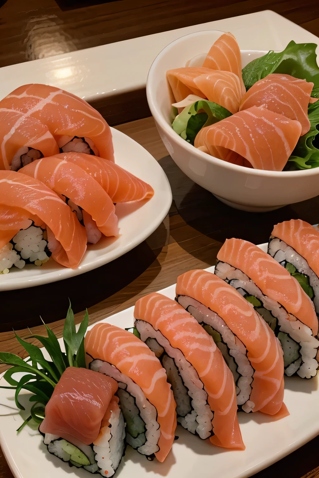 comida japonesa, Sushi, sashimi e outros