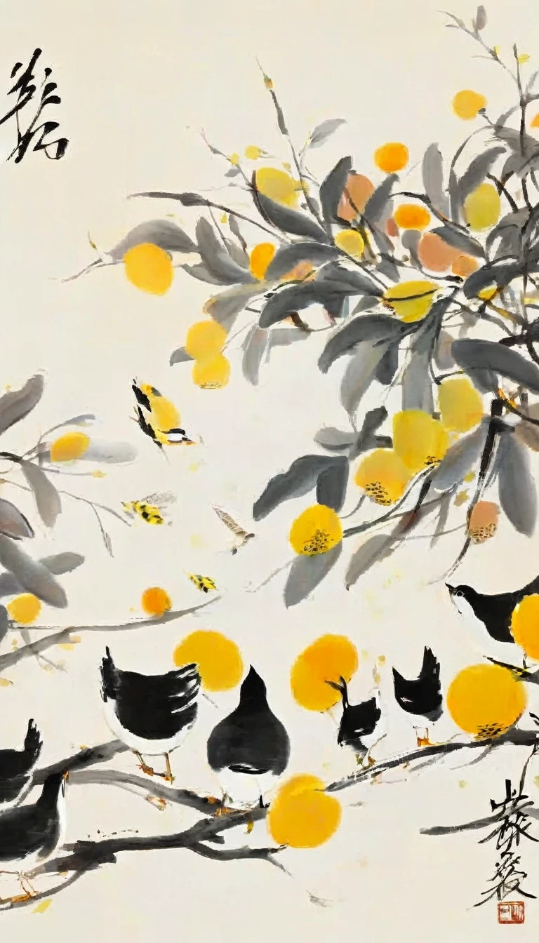 (abstract oil painting:1.5),author:Wu Guanzhong,author:Wu Guanzhong,