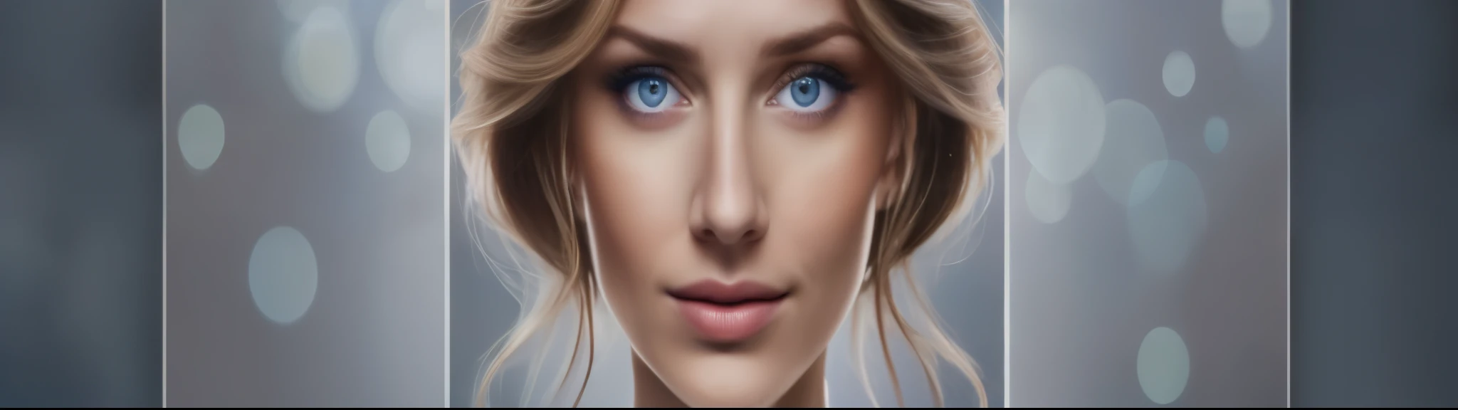 a close up of a woman with a very big blue eyes, photorealistic beautiful face, hyperrealistic beautiful face, realistic beautiful face, ultra realistic digital painting, close-up perfect face, realistic perfect face, photorealistic digital painting, beautiful realistic face, photorealistic faces, ultrarealistic uhd faces, photorealistic face, beautiful and realistic faces, beautiful and realistic face