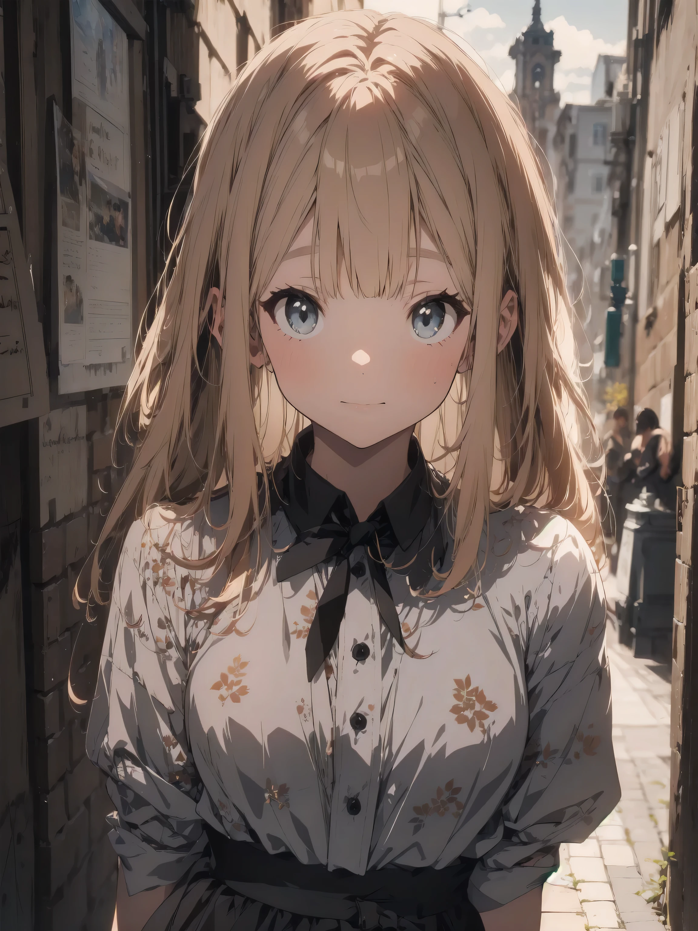 masterpiece, best quality, an extremely delicate and beautiful girl,an extremely delicate and beautiful, world masterpiece theater, ultra-detailed, highly detailed, best quality, blonde hair, highres, extremely detailed,1girl, best quality, illustration, looking at viewer, impasto, canvas, oil painting, realistic, realist ,real,