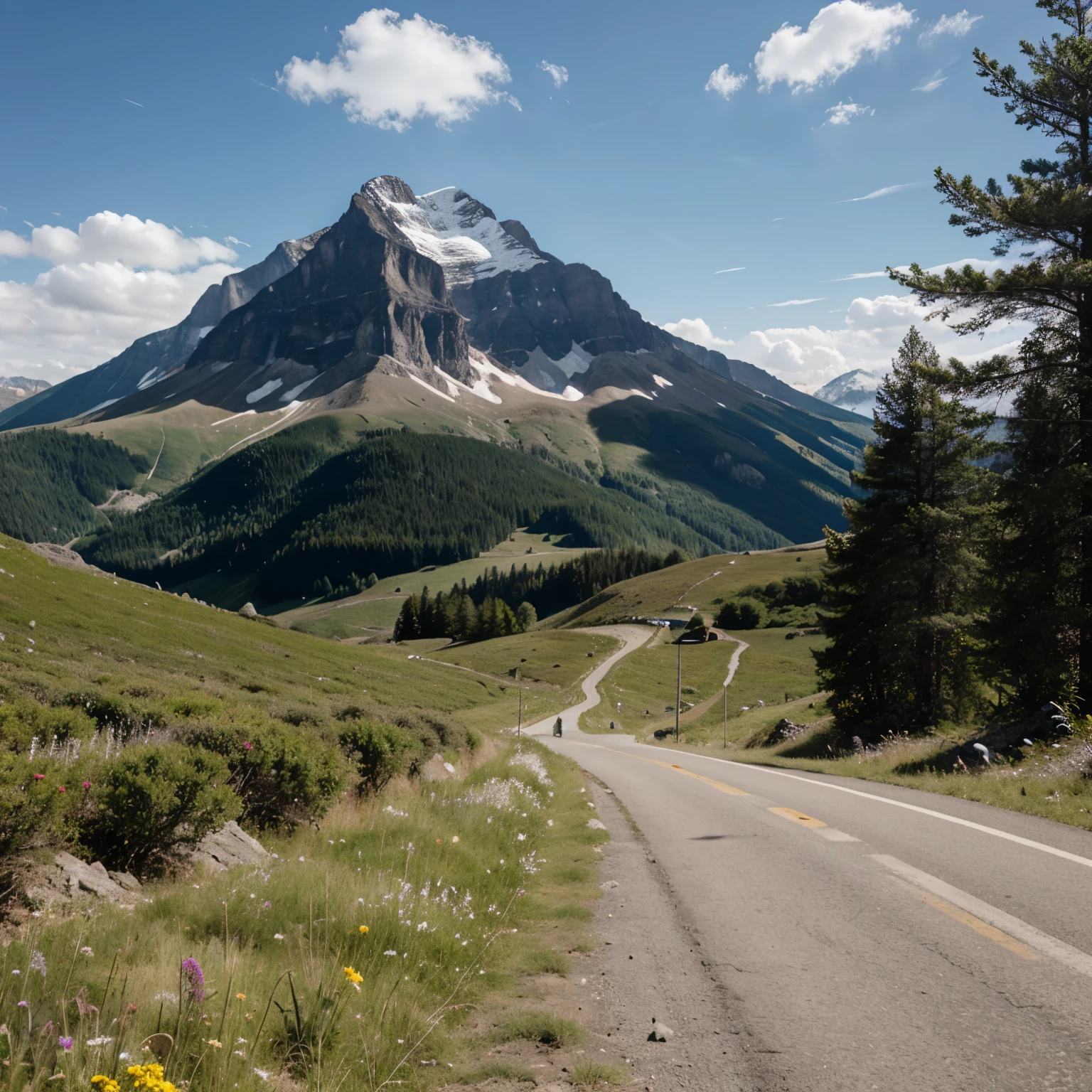 Nature of mountain