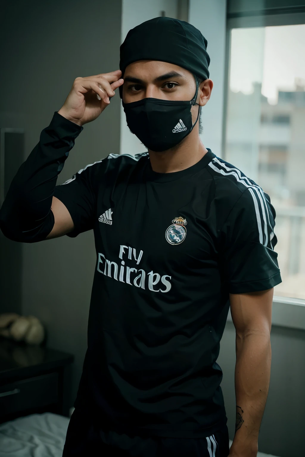 Una tortuga ninja con la camisa del Real madrid