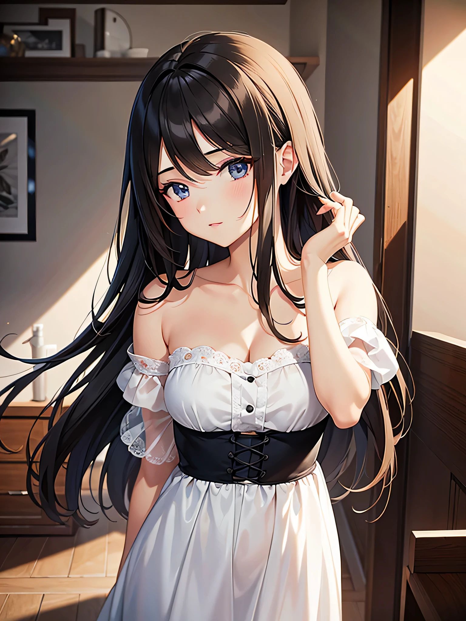 dress lift, panties
