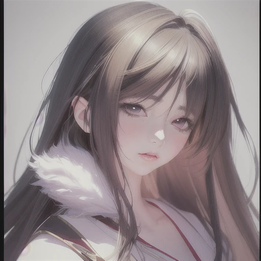 "A simple, sophisticated style. **Her** gazes at the viewer with a calm expression. Her posture is natural, and her personal items are minimal. Clothing and accessories are simple and highlight her personality and features.

Styles include **Kushert Krenzky art, Fay Knight style anime style, Kanna Hashimoto style, Miho Yoshioka style feminine style, real anime 2.5D style, and real anime girl style**. We use high-definition official artwork and highly detailed and elaborate fan art trending on Art Station and Pixiv as references. The quality of the artwork is **golden ratio 1.2 and picture board 1.3**, aiming for **absurd, top quality, realistic, ultra-realistic, ultra-detailed illustrations**. Faces are **high definition** and lighting is perfect. Resolution is **8K, ultra high resolution: 1.2, high resolution (HD, 4K, 8K, 16K, etc. selectable)**. Color bit depth is **24-bit and 48-bit**."
