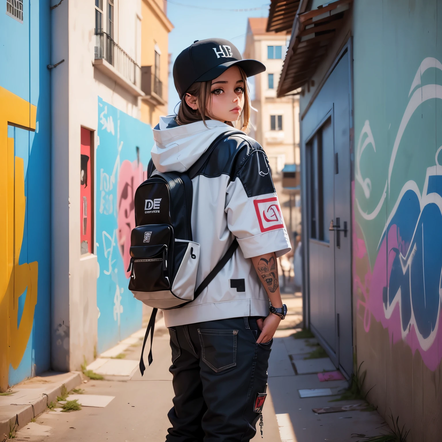 Denho graffiti school vision of the future