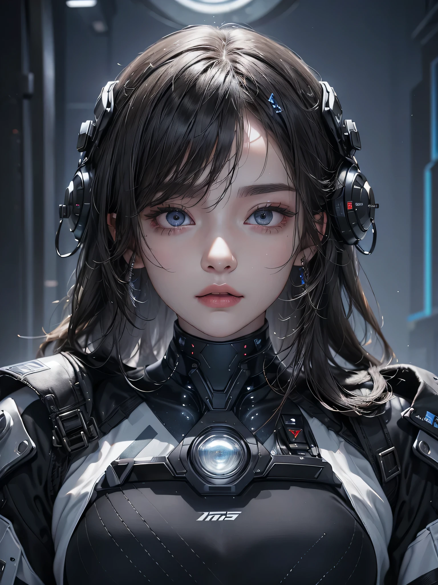 beautiful detailed eyes, futuristic techwear, high-resolution, ultra-detailed, professional, vivid colors, HDR, studio lighting