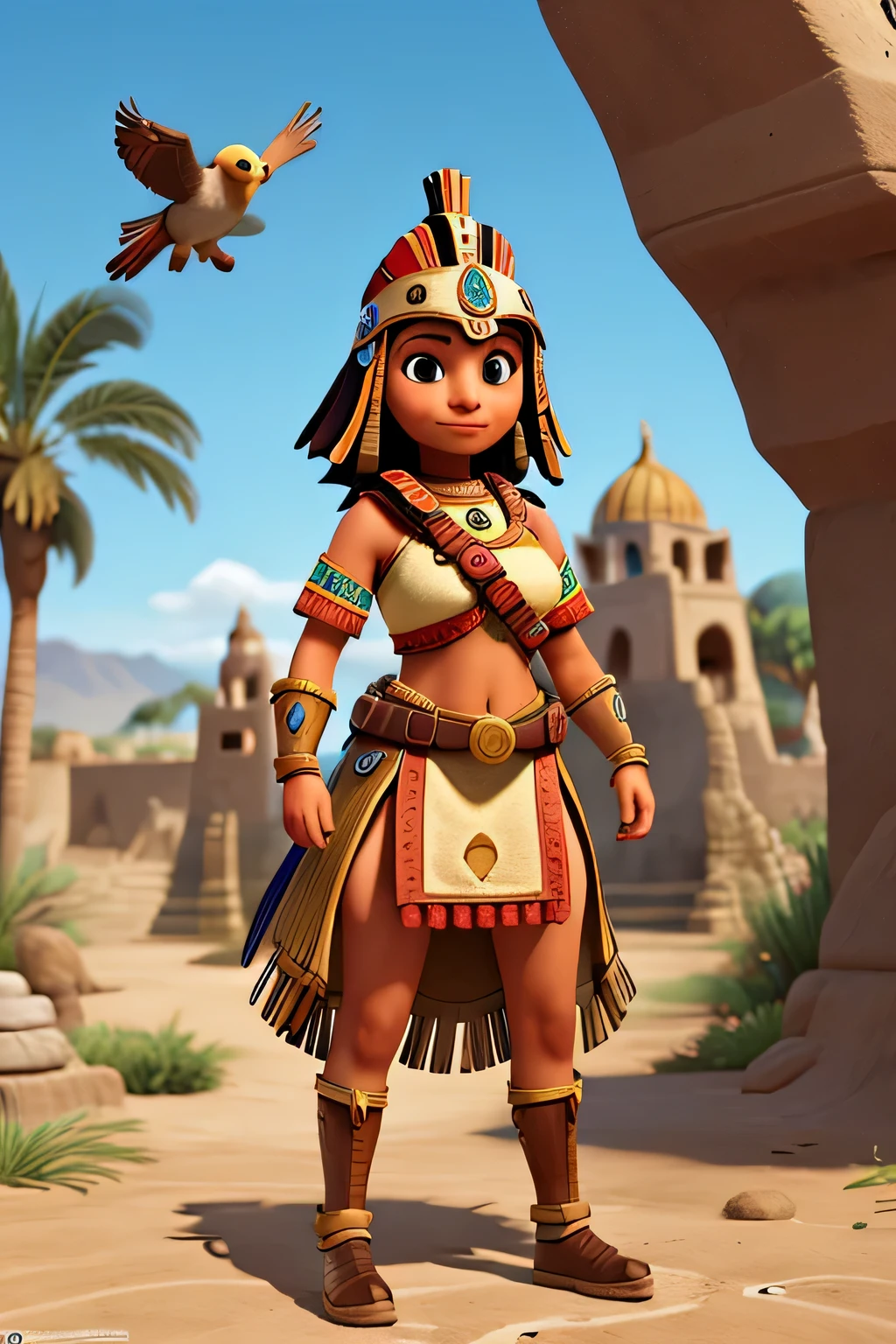 year 1455 mujer guerrera azteca, Aves, toucan team, costume according to the era, full body position t,toucan-shaped helmets, hd, 1455 mujer guerrera azteca, Aves  andean condor team, comandante, costume according to the era, full body t position, cascos con forma de gato andino, hd,Cara feliz