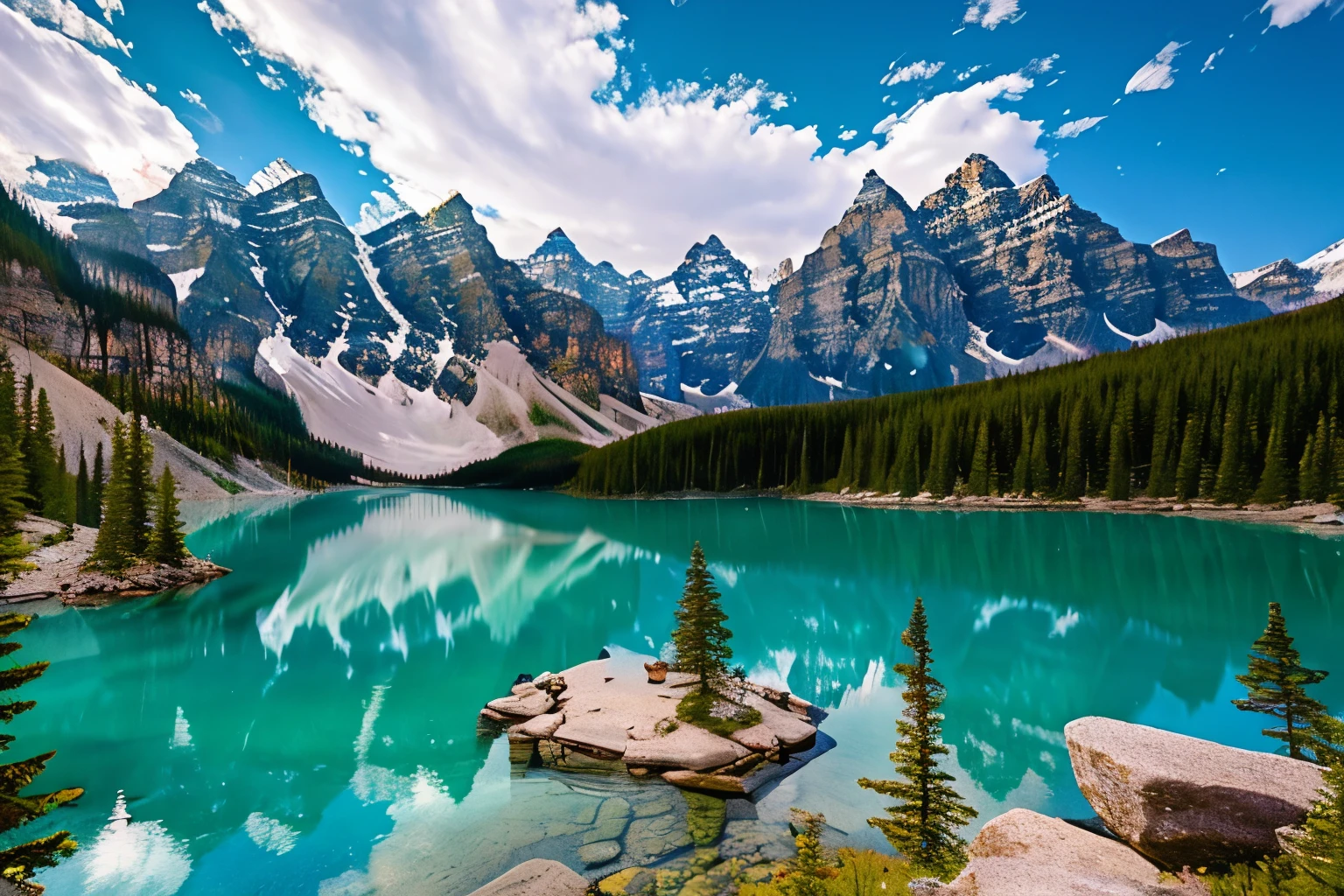 Banff National Park, Canada: With its turquoise lakes, snow-capped peaks, and abundant wildlife, Banff offers unparalleled beauty for outdoor enthusiasts and nature lovers.