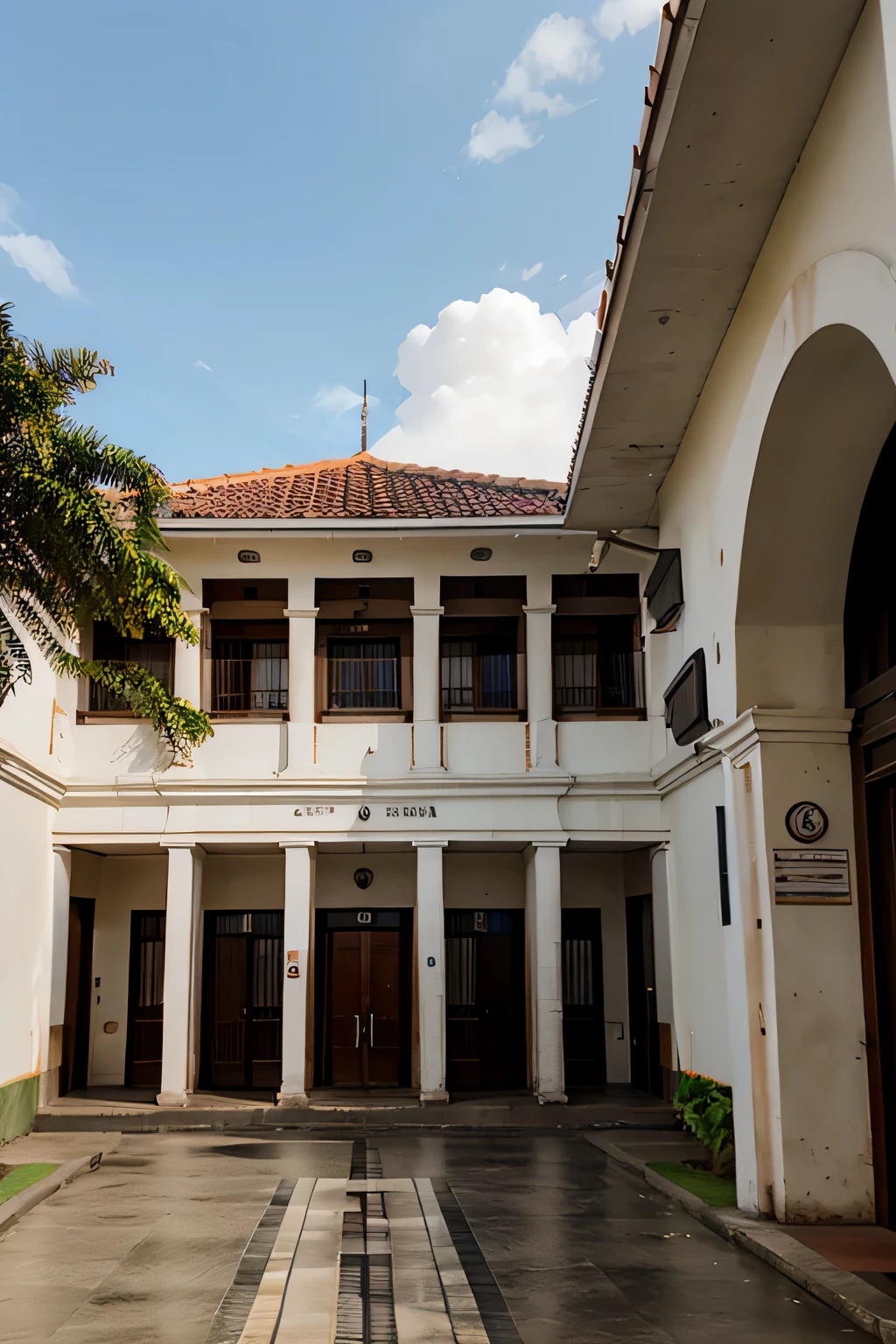 Fachada de universidad en costa rica