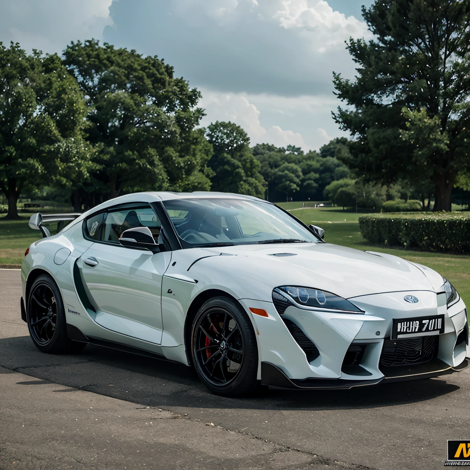 Toyota supra mk4 con kawasaki h2r
