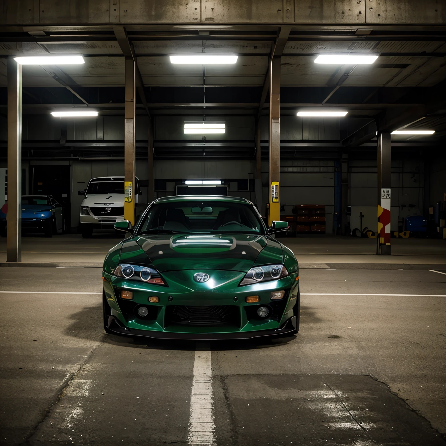 Toyota supra mk4 con kawasaki h2r