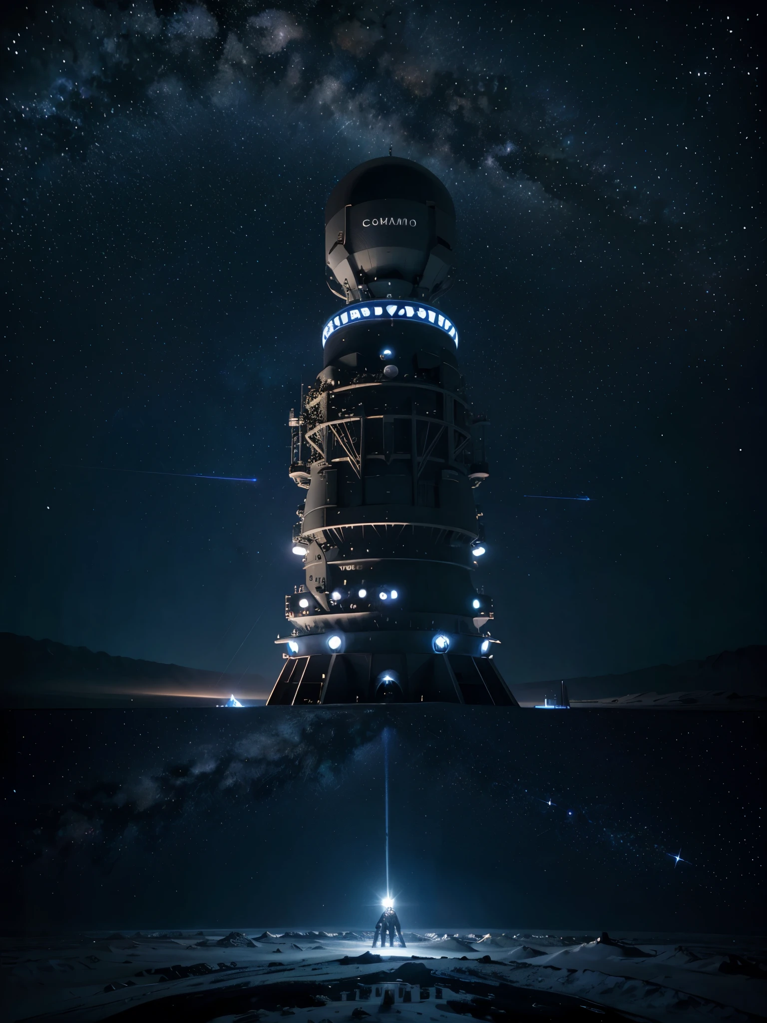 Create a profile picture that combines elements of space exploration and astronomy. May include a stylized representation of a spacecraft amidst stars and planets, with deep blue and purple tones to evoke the vastness of the universe. Add details like constellations or nebulae to add depth to the image. Make sure the spacecraft is highlighted, symbolizing the journey of exploration, while the surrounding astronomical elements reinforce the astronomy theme. Use a modern, futuristic font for the username "Cosmic Explorer", posicionado de forma elegante na imagem. The end result should convey a sense of adventure and discovery in cosmic space.