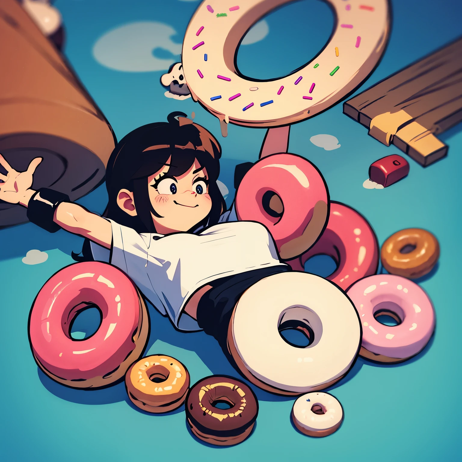 donut cartoon