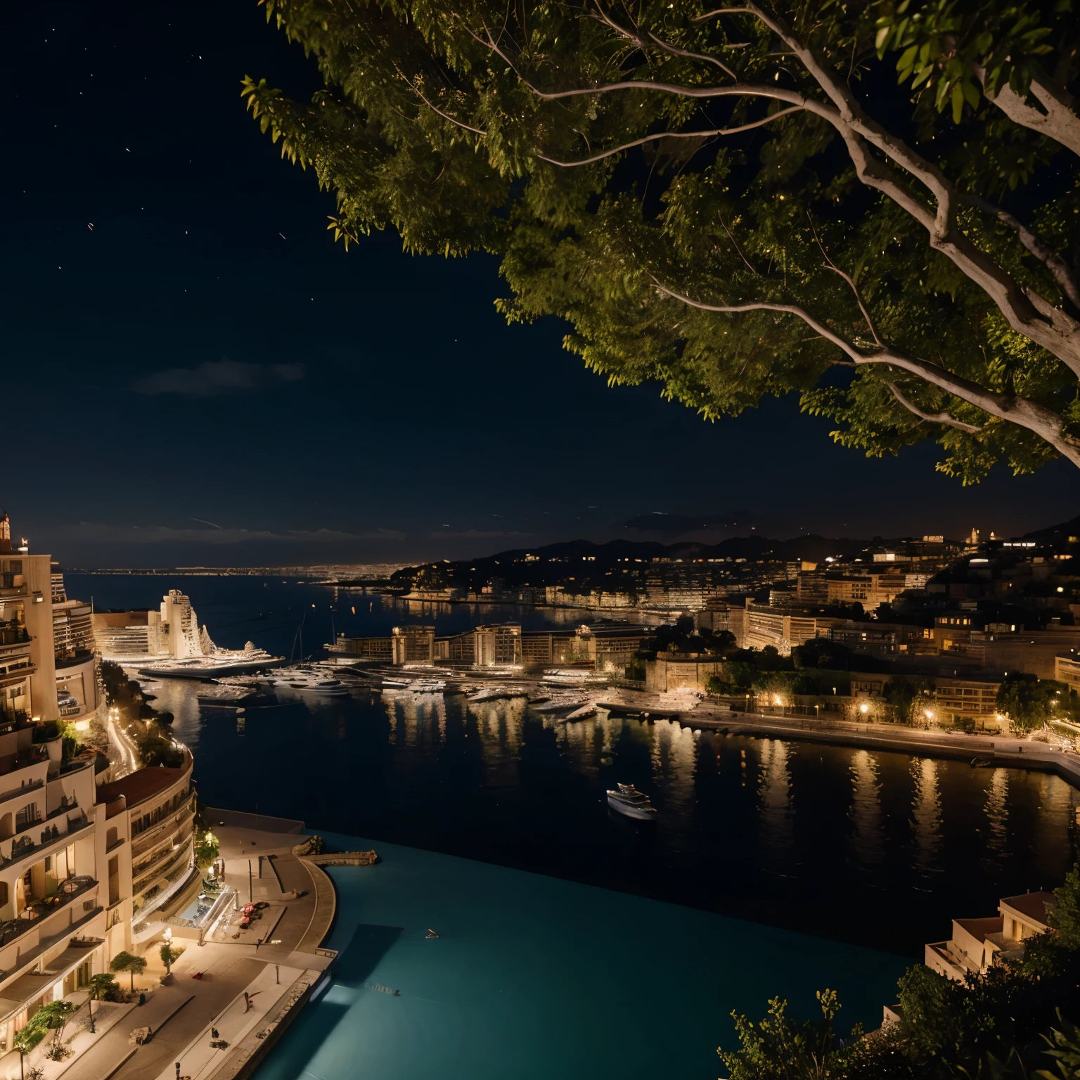 Monaco , place in the world , 4k , realistic , sharp detail , good lighting , stunning ,