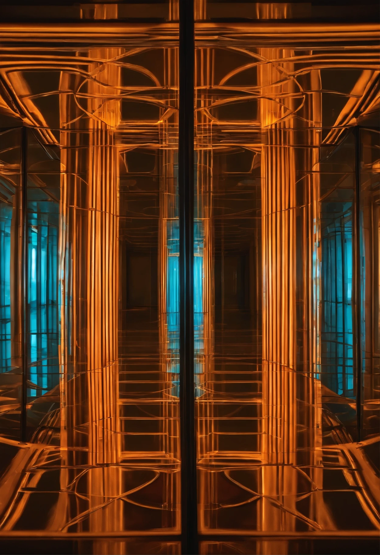 symmetry, Geometry, reflection, mirror, balance, law, line, color, abstract art, aesthetics
