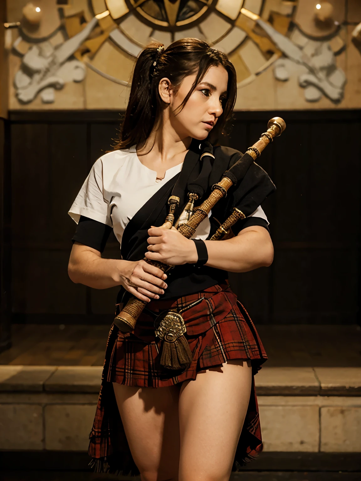 War bagpiper