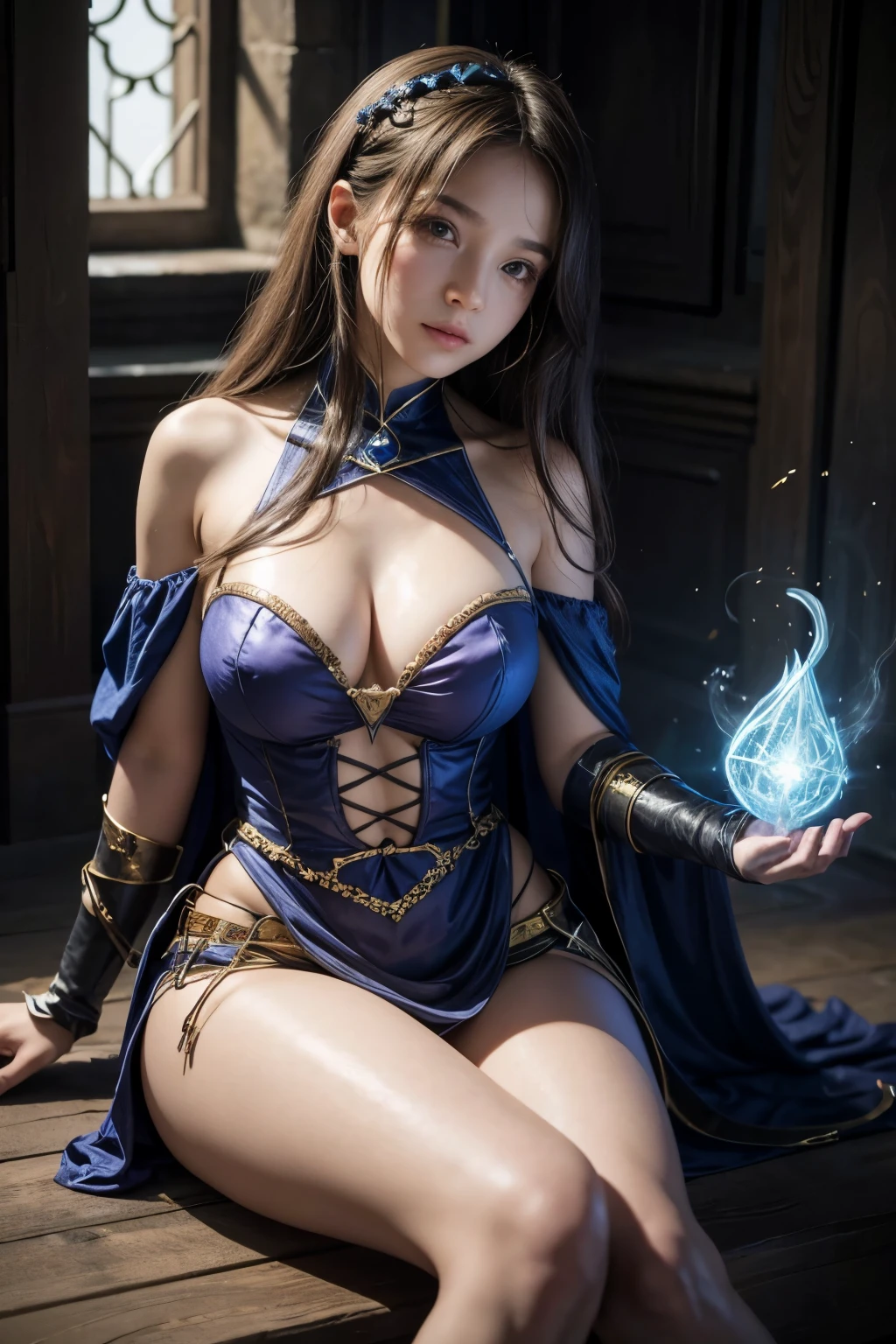 cute sorceress girl